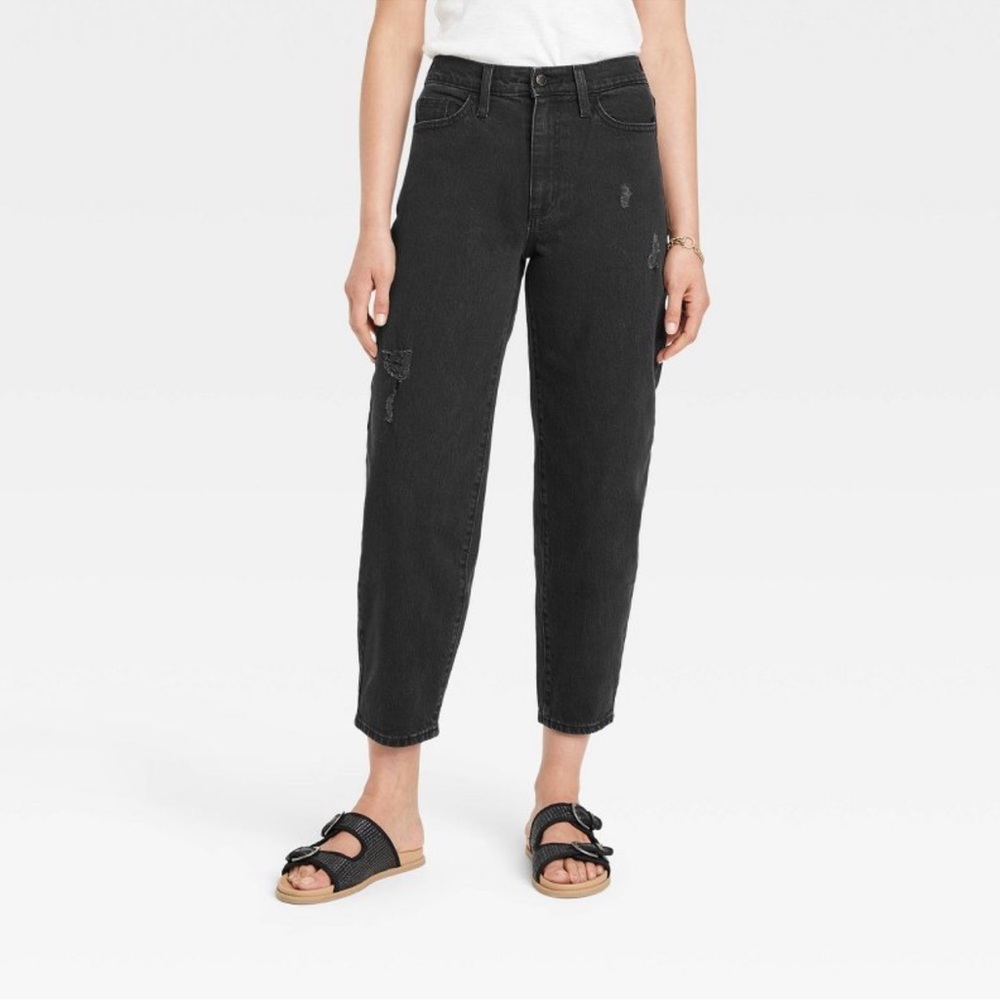 Universal Thread High Rise Balloon Jeans/ Size: 6
